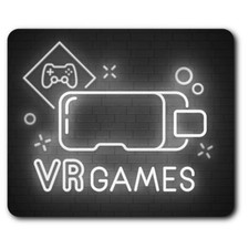 Rectangle Mouse Mat BW -