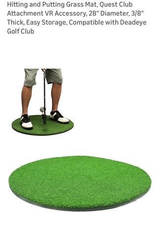Deadeyevr golf mat for perfect - mat,