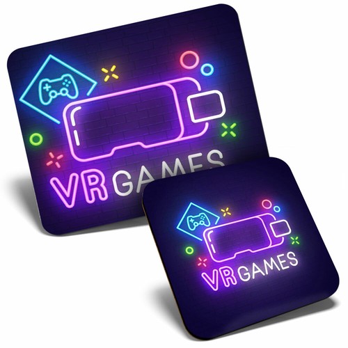 Mouse mat coaster set - mouse, &